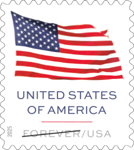 U.S. Flag (2025) USPS stamp