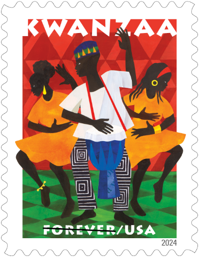 Kwanzaa USPS stamp