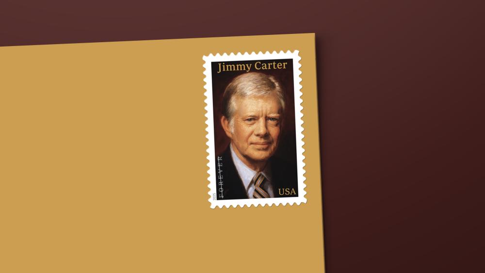 Jimmy Carter USPS stamp