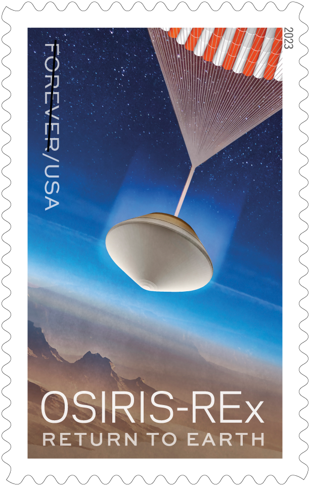 OSIRIS-REx USPS stamp