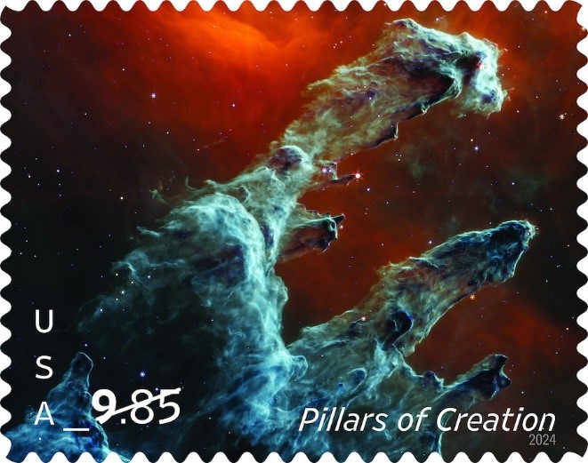 Pillars of Creation USPS stamp