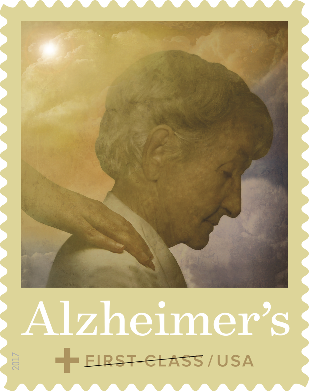 Alzheimer's Disease USPS stamp
