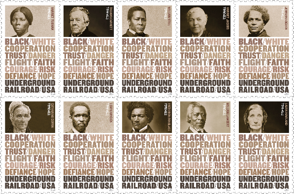 The Underground Railroad USPS stamp