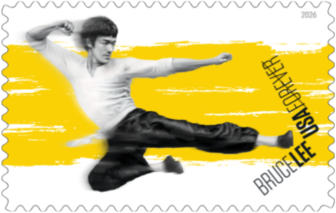 Bruce Lee USPS stamp
