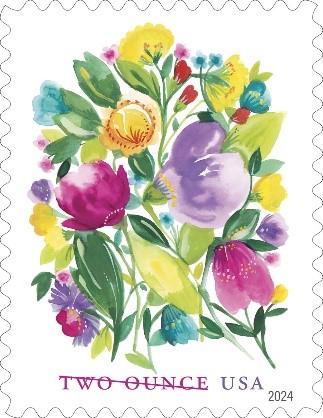 Wedding Blooms USPS stamp