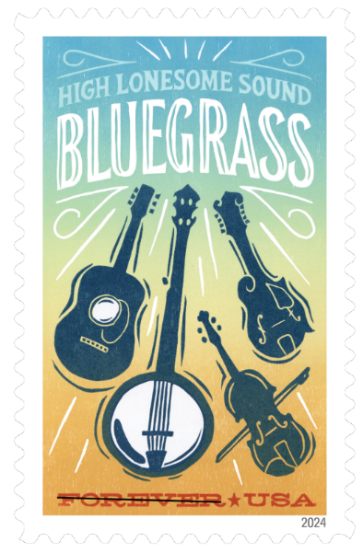 Bluegrass USPS stamp