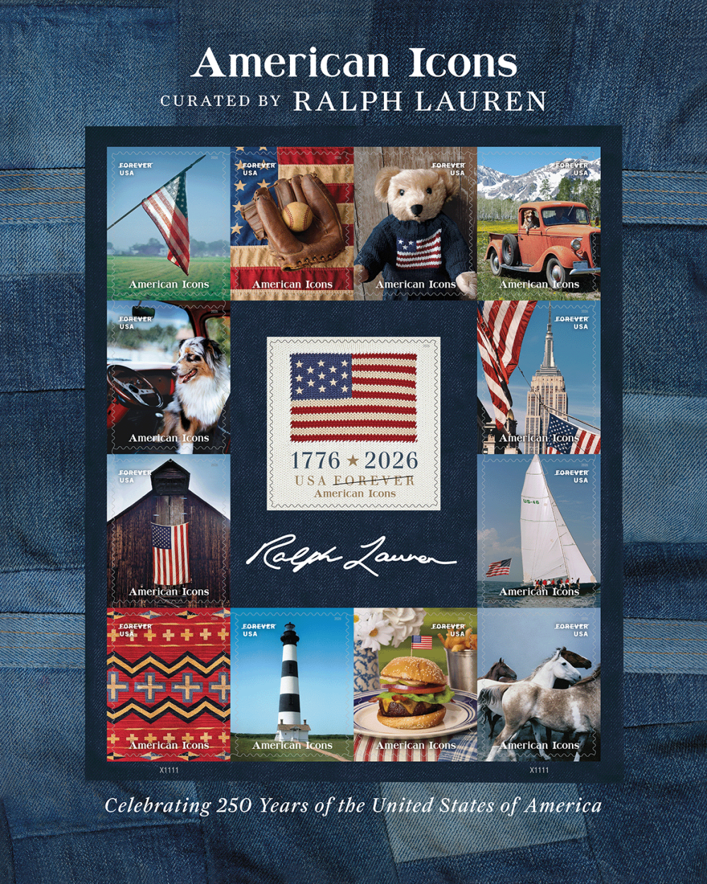 American Icons USPS stamp