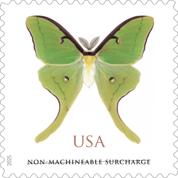 Luna Moth USPS stamp