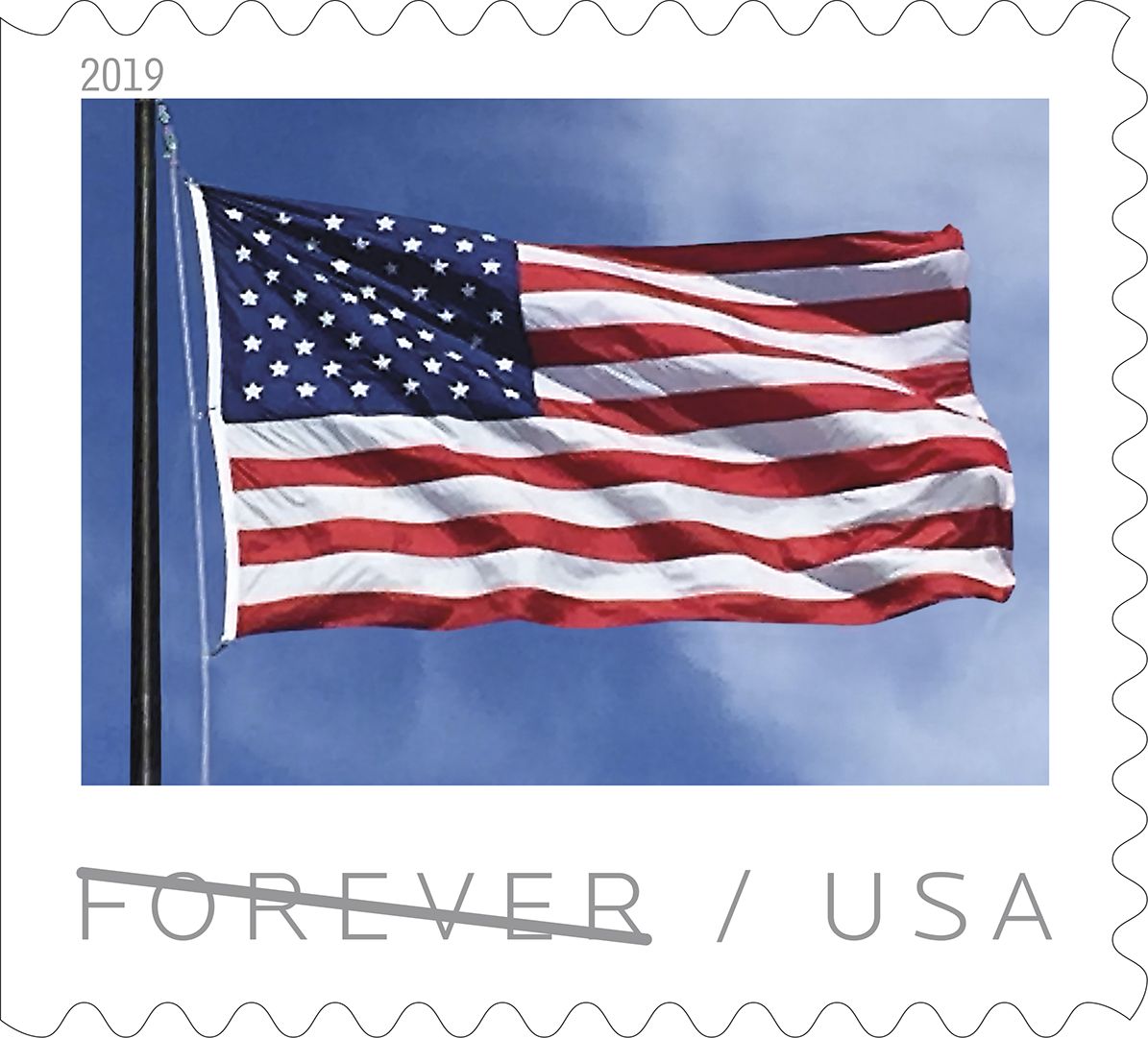 U.S. Flag USPS stamp